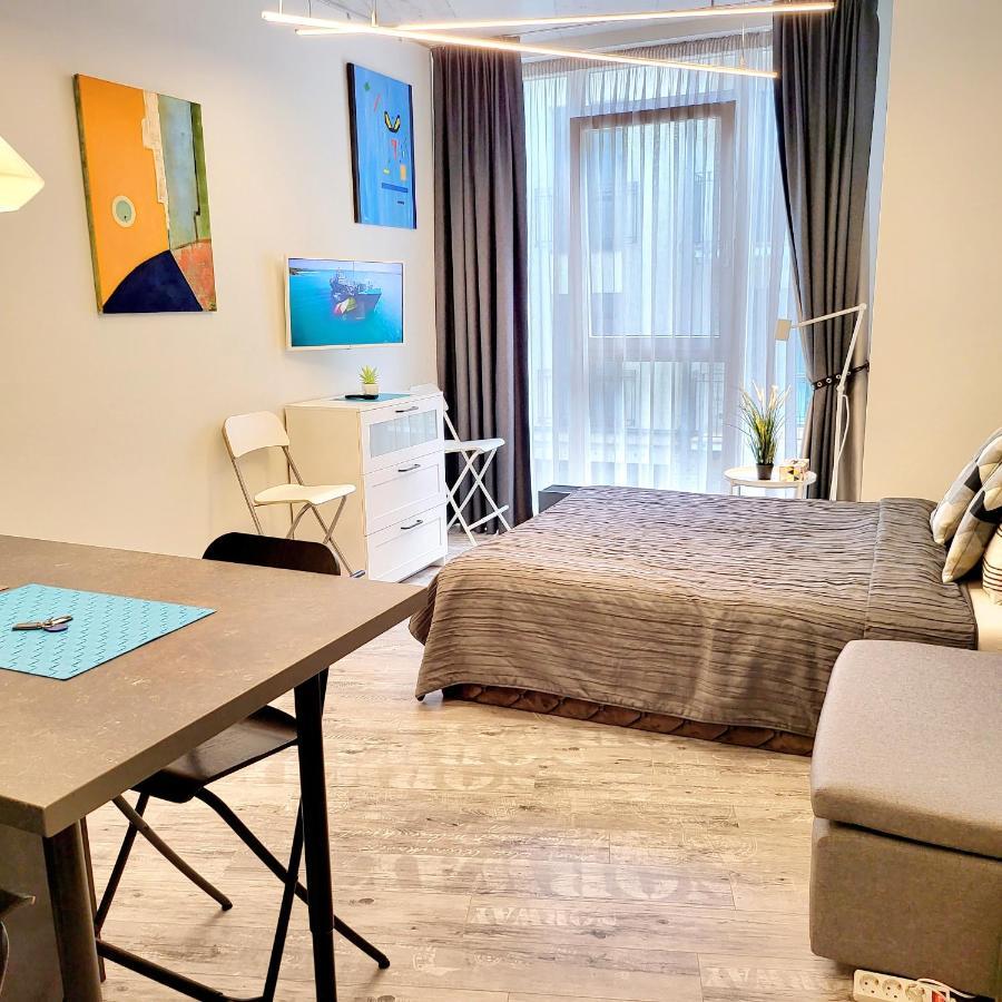 Happy Inn Laime Studio, Self Check-In-24-7, A-C, Parking-In-The-Underground-Garage Βίλνιους Εξωτερικό φωτογραφία
