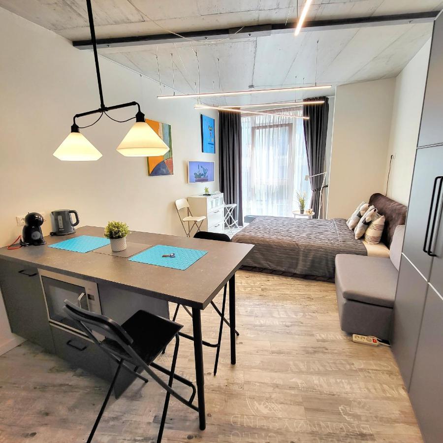 Happy Inn Laime Studio, Self Check-In-24-7, A-C, Parking-In-The-Underground-Garage Βίλνιους Εξωτερικό φωτογραφία