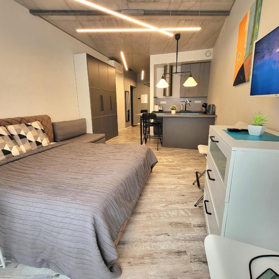 Happy Inn Laime Studio, Self Check-In-24-7, A-C, Parking-In-The-Underground-Garage Βίλνιους Εξωτερικό φωτογραφία